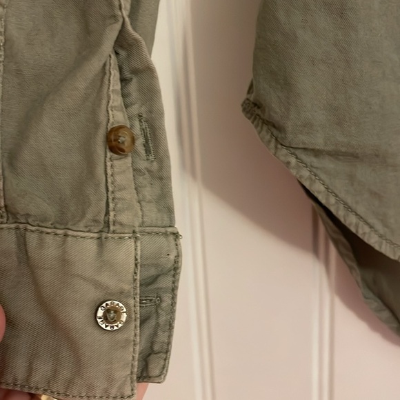 Garage Shirt‎ relaxed fit women extra small, long sleeve button up olive green - Picture 5 of 10